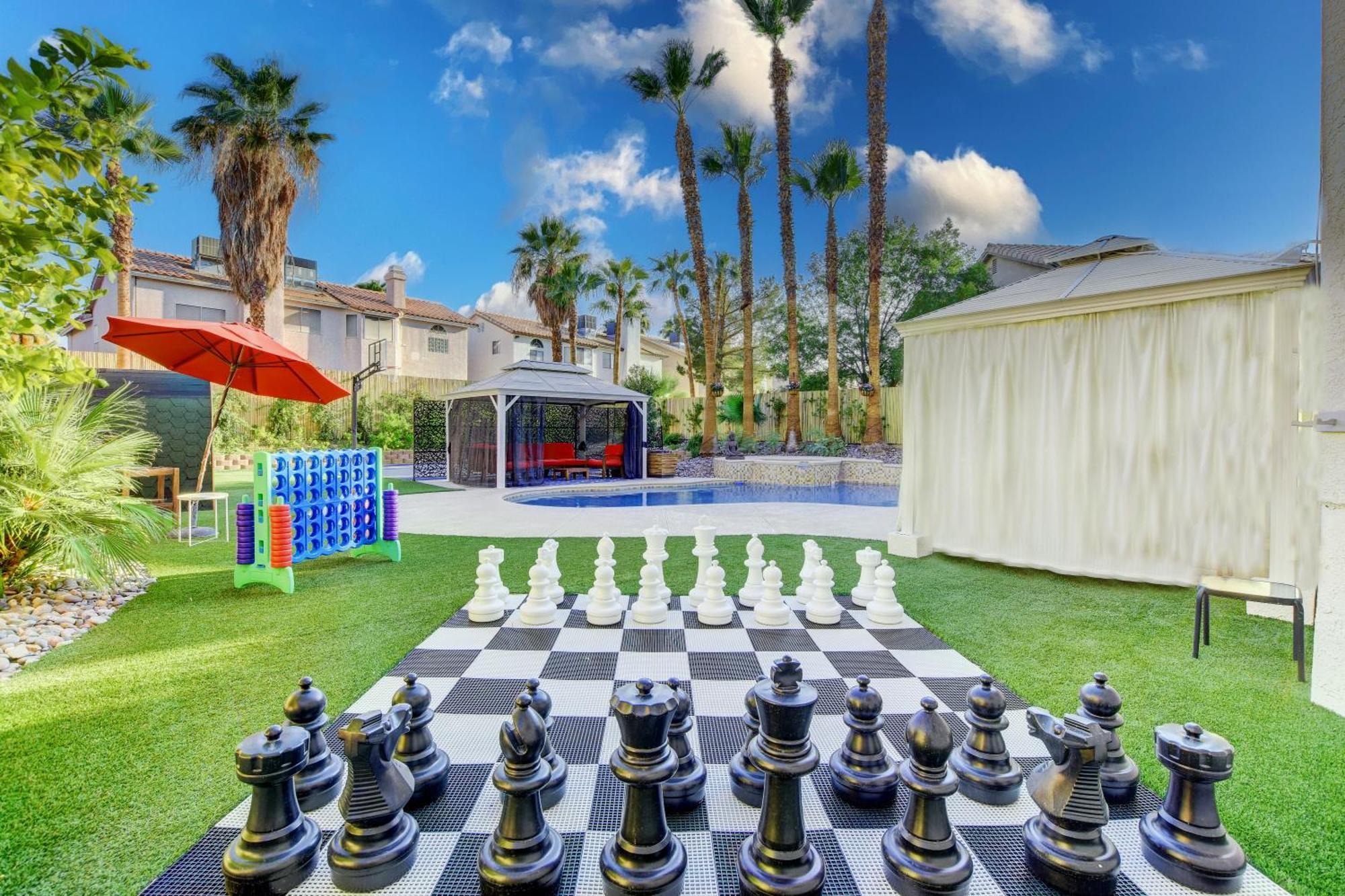 Buddha Play Modern With Pool & Spa Sauna Near Vegas Strip Лас-Вегас Экстерьер фото
